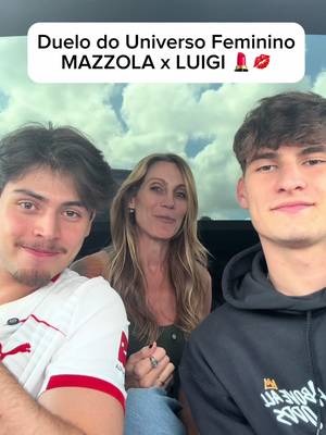 Este duelo entre @Luigi Borio e @Matheus Mazzola 🏀 foi demais! 🤣🤣🤣🤣 Quem ganhou este duelo na opinião de vcs? Sejam sinceros!  #maedeatletas #basquete #mazzola