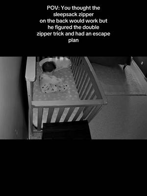 I almost had a heart attack watching this. Time to say goodbye to his crib. 😅 #fyp #toddler 