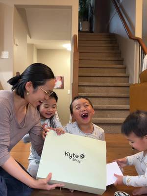 POV: Your favorite pajama brand sends a surprise package and your kids are more excited than you are. 🥹✨ Thank you,@Kyte Baby LLC for making bedtime even more special. The excitement was unmatched! 🤍 #fyp 
