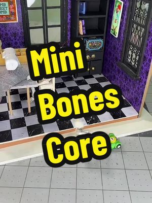 Hope you enjoy this Mini Bones core! Sometimes I don’t know who’s more trouble Mr. Bones or Mini bones. #stopmotion #minis #core #miniatures 