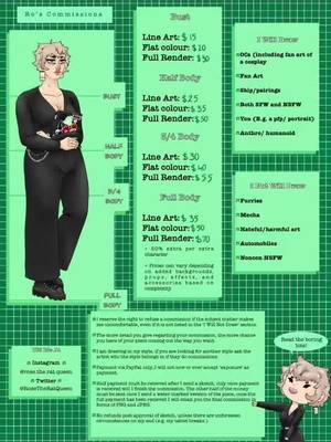 New commission page. Pay me for the emotional labor of being a Katsuki stan. #bnha #mha #commission #commissionsopen #commissionart