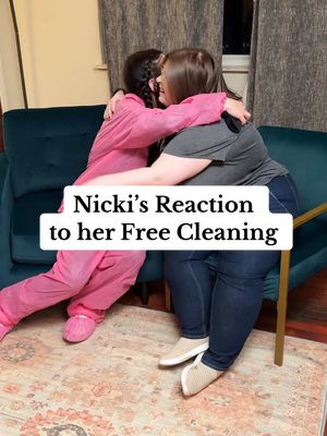 I am so proud of Nicki for reaching out for help and wanting to share her story so others didn’t feel so alone. This Cleaning holds such a special place in my heart. Thank you @Scrub Daddy for making this one possible💓 #cleaning #reaction #scrubdaddypartner