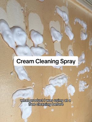 15 years of cigarette smoke residue to clean and this is the product everyone kept asking about. VIM made cream SPRAY!!!!!!! I fear I was right to beg for it 😌