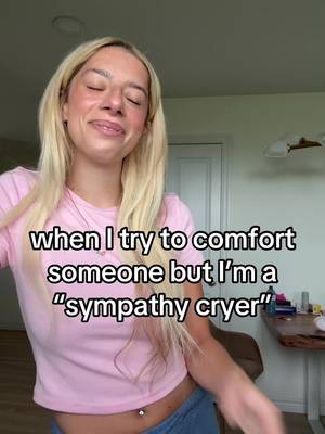Anytime I look at someone crying, my brain decides that I’m sad and need to cry too🥲 #adhd #adhdtiktok