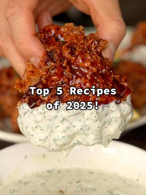 Top 5 Recipes of 2025 π Which one was your favorite? #2025 #food #FoodTok #foodtiktok