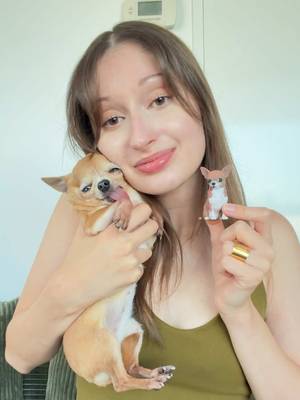 Me and Finonka received a wonderful package from @BondWithPet #bondwithpet #bondwithpetfigurine #chihuahua
