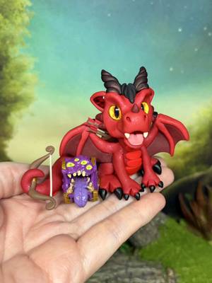 When the dragon becomes the adventurer: advantage on all rolls 🔥 . Available for adoption on June 13th at 8amAEST for early access patreon members and at 9amAEST for the public at www.prismaticbrush.com . . . #dungeonsanddragons #dungeonmaster #dragonart #dragon #dungeonsanddragonscharacter 