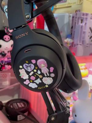 finally decorating my sony headphones ♡∗ˈ‧₊° #fyp #foryou #sonyheadphones #Vlog #stickers