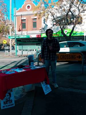 It was great to chat with people in Kensington today - if you’re keen to get involved, sign up to volunteer in the Victorian socialists website because there’s lots of work to be done!