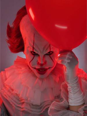 Pennywise para o halloween da @Sephora Brasil 🤡🎈 #makeup #it #pennywise