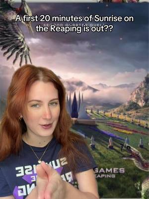The first 20 minutes of Sunrise on the Reaping has made it out into the world!! Thanks to @Lionsgate @The Hunger Games press junket previews! @Roadshow Films bring it to Australia, we are keen! #thehungergames #sunriseonthereaping #whattowatch #sotr