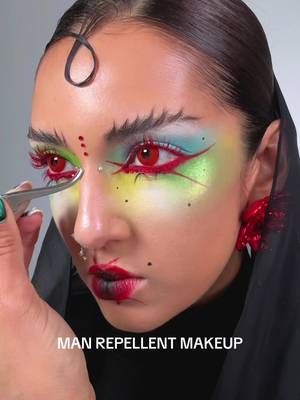 Man repellent makeup Part 3 ๐๐โโ๏ธ the spiky brow ๐ฎโ๐จ