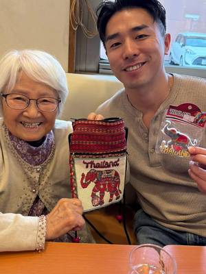 Just happy to listen to her voice 🐈⬛ #grandma #おばあちゃん