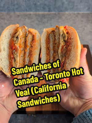 Finally a new episode of #Sandwichesofcanada - this time it's The Toronto Hot Veal. More specifically the version from the Little Italy staple turned GTA restaurant chain - California Sandwiches. Not to be confused with the "California Cheeseburger" as featured on the Simpsons Season 8 Episode 25, though it is veal so maybe slightly adjacent. #californiasandwiches #hotveal #sandwichdad #vealparm