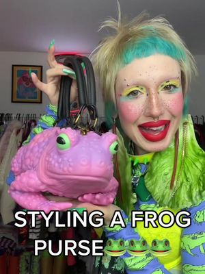 I am the princess AND the frog😤😤😤 #fyp #grwm #OOTD #frogs #frogtok #lettuceearrings #avavav #avavavfingerboots #maximalism #maximalist #vintagefashion #thriftedfashion #styleinspo #fashiontiktok #ssense #collinastrada #frogcore #fitcheck 