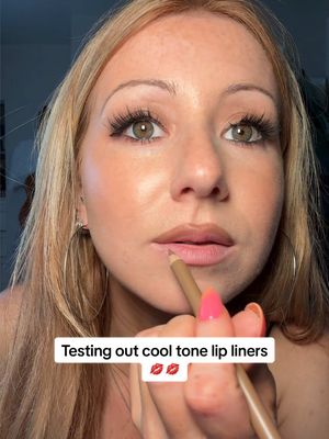 The second one was way better. 100% #lipcombos #cooltonelipcombo #cooltonedmakeup #morphecosmetics #2000girl 