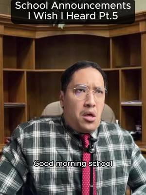 School Announcements Pt.5 | Music Teachers Be Wildin’ #fyp #school #funny #lol 