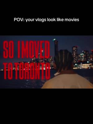 Trust the vision, trust the 6ix 🎥🎬 #shevonsalmon #Toronto #vlogs #Lifestyle