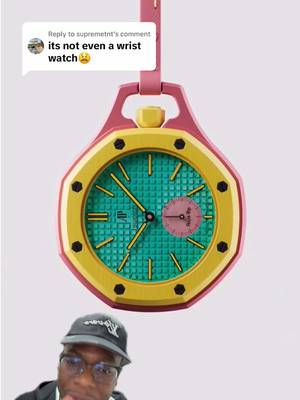 Replying to @supremetnt My thoughts on the AP x Swatch pocket watch reveal #ap #swatch #pocketwatch #royalpop
