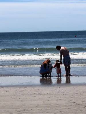 Relatos de um dia na praia 🏖️ #maternidade #imigrantesbrasileiros #imigrante #usa #rhodeisland