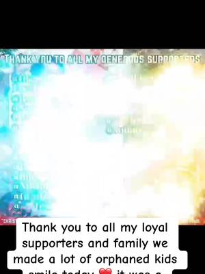 Hello,universe we did it again 😭 the spirit of giving love ,today . We are once again reminded that true success isn’t just about what we achieve, but about what we’re able to share with others , especially we made these orphaned kids smile today ,Big shout to my generous moderators, supporters and family here in TikTok for all your never ending support during my livestream and give me a chance to give it back the all the blessings you give me guys to connect extended love to those who need it most.Thank you for all your support my TEAM MEGGY ,you are blessings more than you know ,May the LORD return your kindness a hundred fold and bless you abundantly and bountifully.@Bond007 @TikaWoo @Sean @B_Rad | 🏔️🎣 @Granite Guy Chris ❤️444 @🇺🇸Texan_TruckerVic_1980🇮🇱 @👑🐲Jdubb👑🐲 @darrell1217 @Robbob40 @@Soonermagic 🌸🫧 @David Lovable @Juraj @Helge🇧🇻⚓️🇧🇻⚓️🇧🇻 @Jay @namgel-Bob @husky_thomas@🌙Chris @dman1111