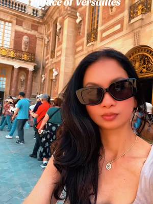 Visiting the palace of Versailles Paris.felt like i stepped into a different time period.#chateaudeversailles #palaceofversailles