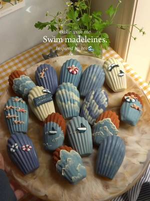 Can confirm Arirang was on repeat while making these 🌊 #bts #swim #arirang #baking #madeleines @BTS @mnijungkook 