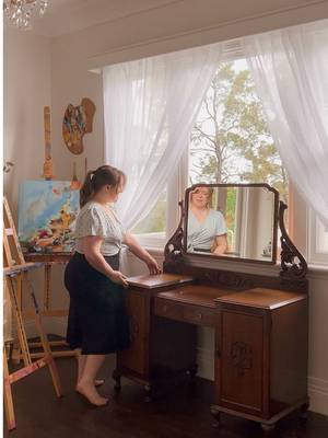 Dream vanity for the art studio #vanity #artstudio