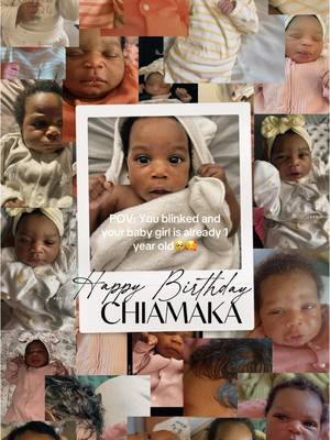 Happy birthday to my gorgeous daughter 🥰🎉 #birthday #firstbirthday #babygirl #babiesoftiktok