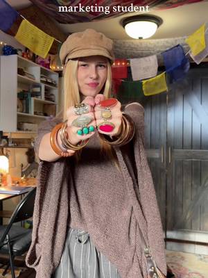 Ootddd rings gifted from @ohmboho #hippie #bohostyle #hippietok #hippiestyle #fyp