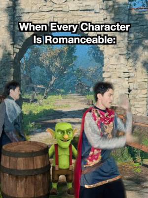When Every Character Is Romanceable #baldursgate #baldursgate3 #fypシ 