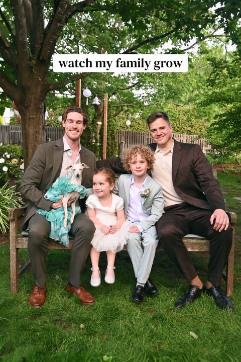 From just me and Favourite Dad to the beautiful family we became. This is their first Father’s Day without me, but seeing how much love and life came from our little family will always make me smile. Happy Father’s Day, Dads. We built something pretty special eh?