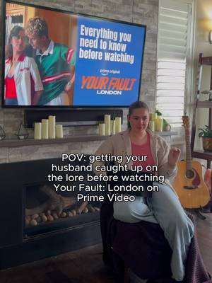 I did not come this far to watch Your Fault: London next to someone who doesn't understand the lore š«” Your Fault: London is now streaming on @Prime Video Canada šØš¦ ! You are not going to want to miss this. #ad #primevideocreator