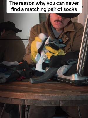 The sock thief. That’s why. 