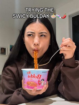 idk how i feel about this buldak π #cooking #mukbang #ramen