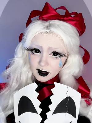my comedy mask is broken again 😢 #gangle #cosplay #theamazingdigitalcircus #tadc #makeup