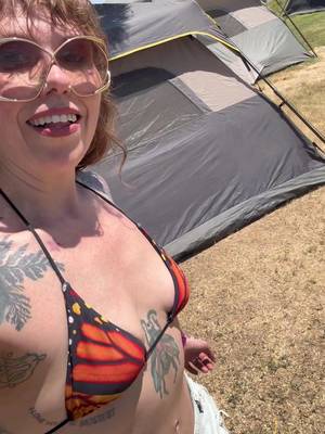 Well let’s see if this VIP experience at Lightning in a Bottle is worth the money. VIP Ticket 563$ usd each, Easy Peasy Camping $490usd for two includes a parking pass close to your tent worth around $75 and they set up and break down for you. @Lightning in a Bottle #libfestival #whichbetty #festival #festivalseason #VIPExperience