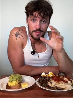 🚨 ADULTS 30+ STRUGGLING TO LOSE STUBBORN FAT 🚨 I’ll help you drop 20–45 lbs in 90 days without sacrificing your favorite foods apply for 1:1 coaching through my profile. ⸻ 🍳 BREAKFAST 1 (500 CALORIES) Eggs, avo toast & butter • 2 eggs • 1 slice sourdough • ½ avocado • 10g butter Macros: ⚡ Calories: 500 🥩 Protein: ~22g 🥑 Fats: ~34g 🍞 Carbs: ~28g ⸻ 🍗 BREAKFAST 2 (500 CALORIES) High-volume, high-protein plate • 120g chicken breast • Mushrooms • Pumpkin • Roast potato • 1 boiled egg • Sambal sauce 🌶️ Macros: ⚡ Calories: 500 🥩 Protein: ~45g 🥑 Fats: ~14g 🍞 Carbs: ~45g