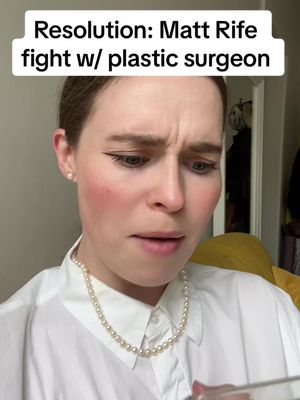 No chin jokes, guys - it’s on the nose and he just got that done last week. Have some compassion. 😤 #MattRife #PlasticSurgeon #Surgeon #Fight #Helmets #Sketch #Comedy #Skit #WorldNews #JawFiller #Chin #Meme #HandsomeSquidward
