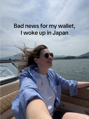 me: i’ll be sensible this trip, also me: one speedboat tour of mt fuji, onegaishimasu 🤝