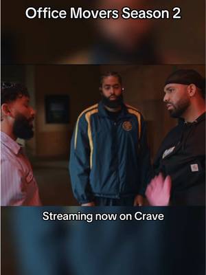 @theofficemovers season 2 is out now! Go stream on crave. @Jermaine Richards @cravecanada #fyp