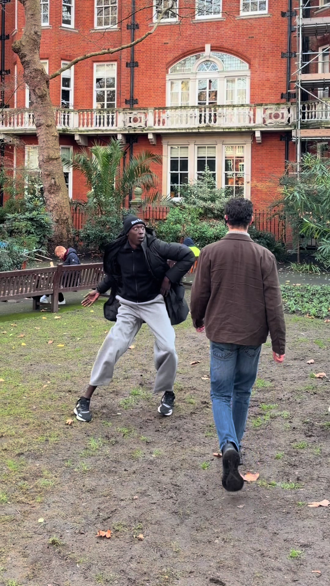 My bad bro 💀 I just wanted to save your life… #learnfromkhaby #comedy 