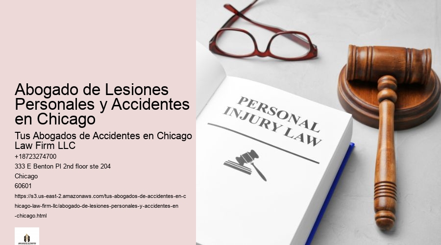 Abogado de Lesiones Personales y Accidentes en Chicago