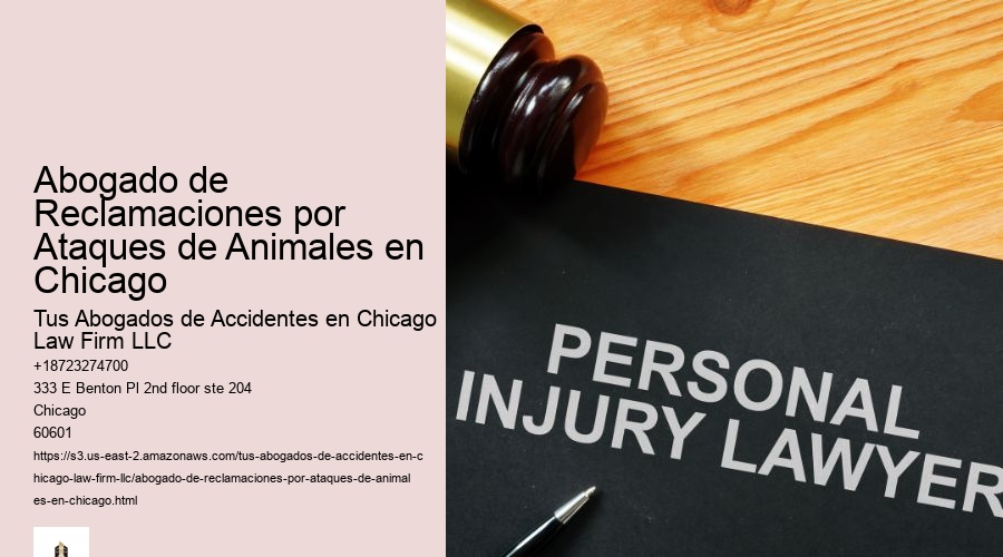 Abogado de Reclamaciones por Ataques de Animales en Chicago