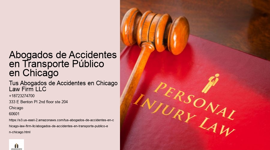 Abogados de Accidentes en Transporte Público en Chicago