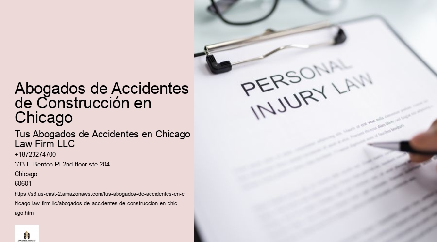 Abogados de Accidentes de Construcción en Chicago