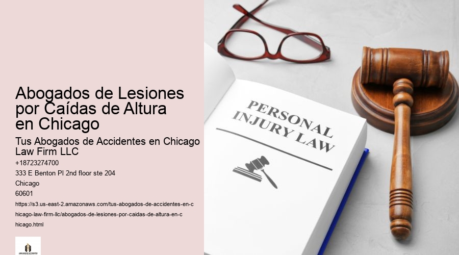 Abogados de Lesiones por Caídas de Altura en Chicago