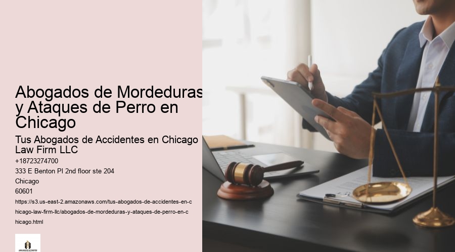 Abogados de Mordeduras y Ataques de Perro en Chicago
