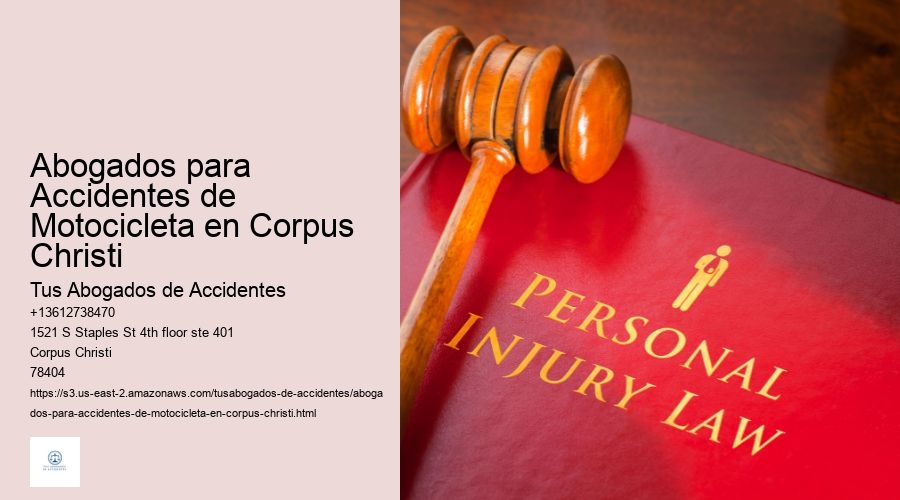 Abogados para Accidentes de Motocicleta en Corpus Christi