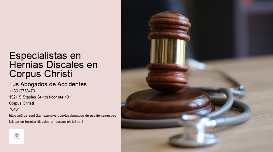 Especialistas en Hernias Discales en Corpus Christi